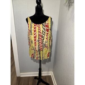 100% Silk Doncaster Collection Silk Sleeveless Blouse
